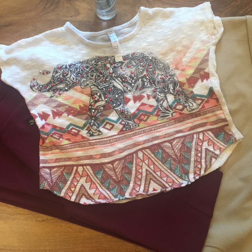 Boho Chic Elephant Shirt 🐘
